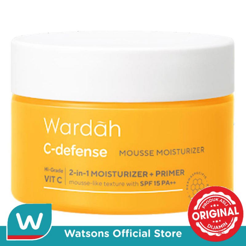 Wardah C-Defense Mousse Moisturizer 30g
