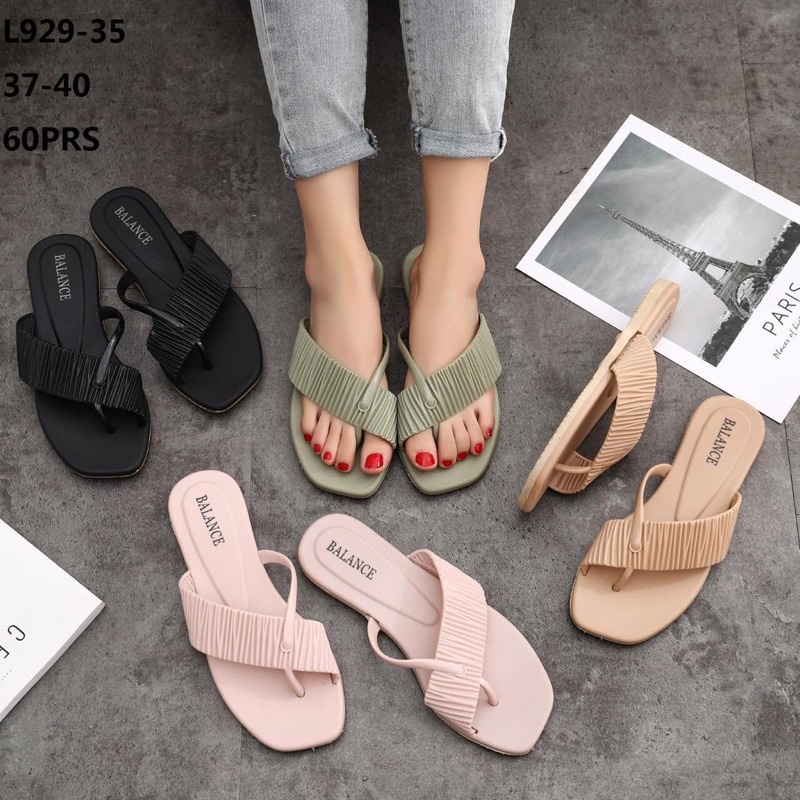 BALANCE L929-35 SANDAL JEPIT JELLY WANITA PEREMPUAN