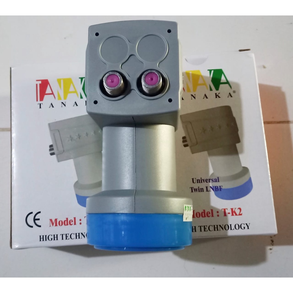 LNB ku band 2 out Tanaka Harga per pcs isi 1 pcs