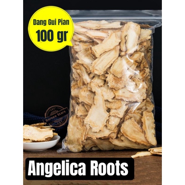 

Dang gui pian 100 Angelica Roots 当归片