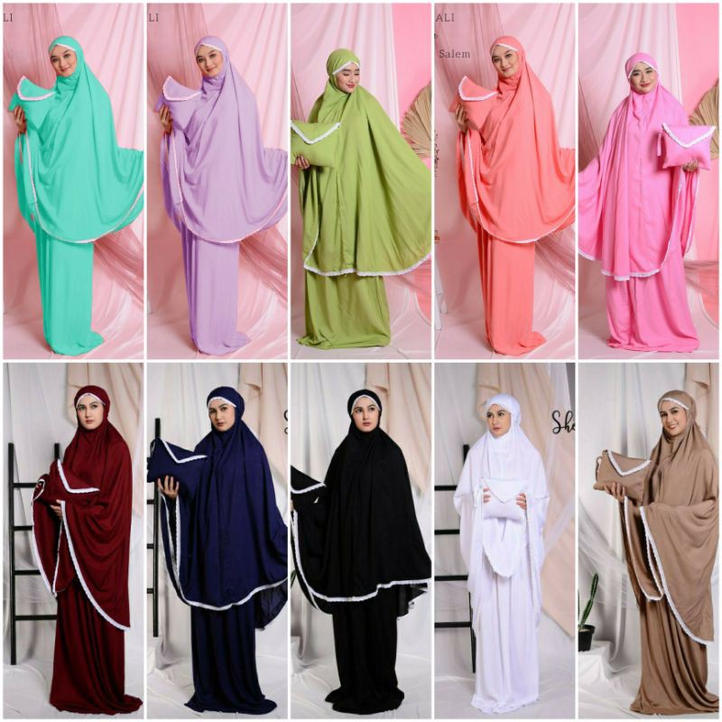 Mukena Polos Katun Rayon