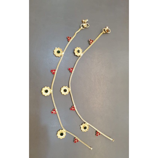 gelang kaki/aksesoris gelang kaki/gelng kaki india