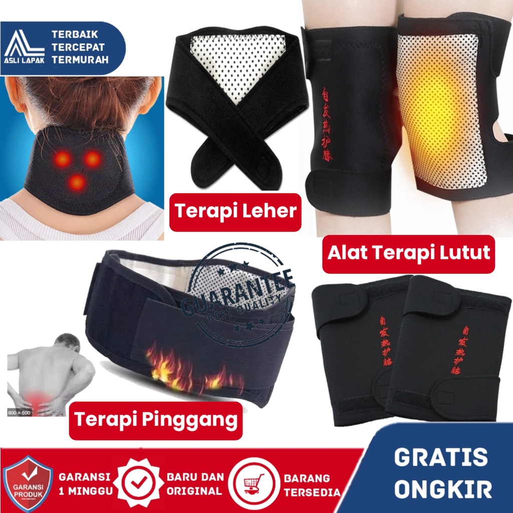 Paket Alat Terapi Kesehatan Deker Lutut Terapi Leher Terapi Pemanas Pinggang Magnetik