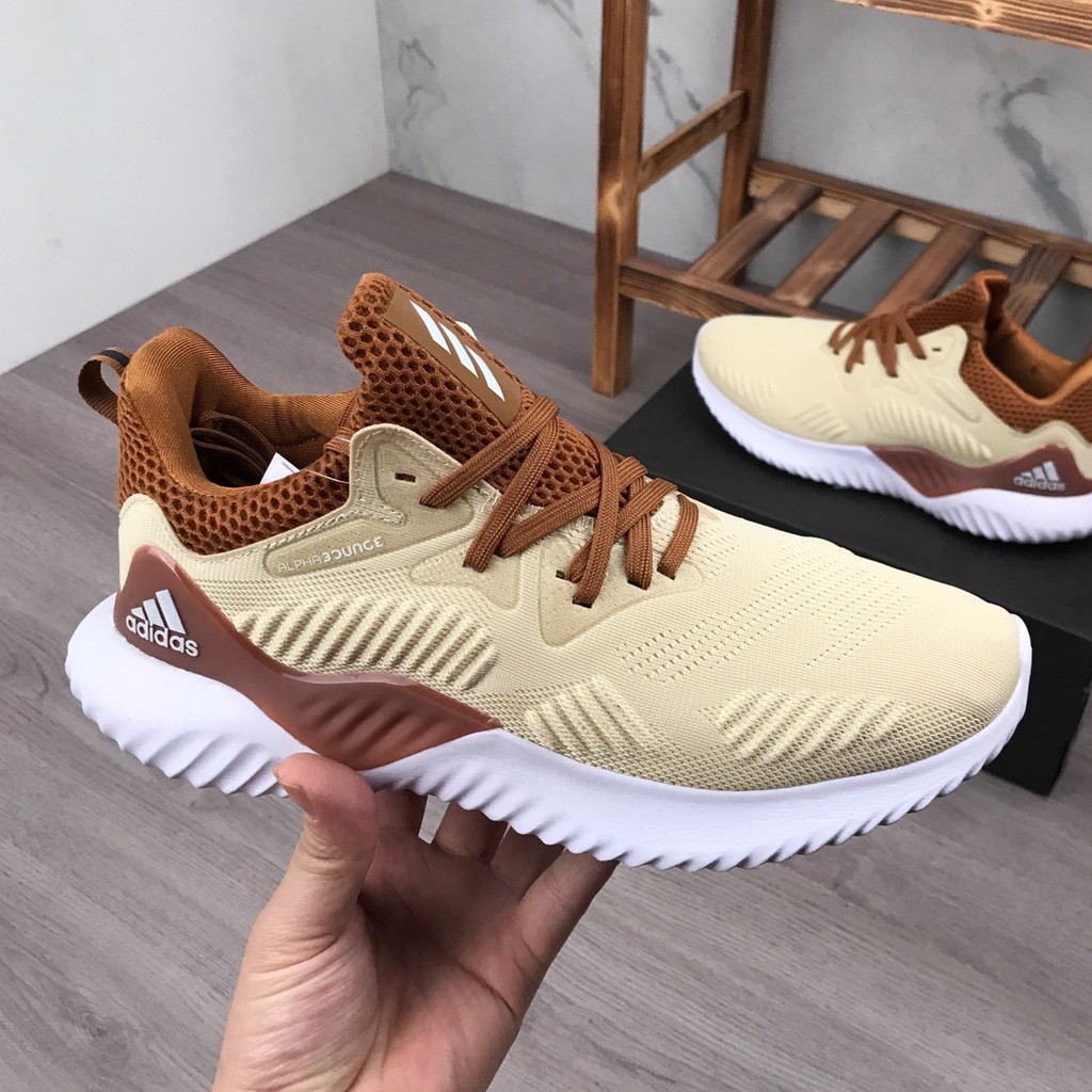 adidas alphabounce brown