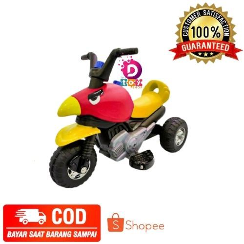 (COD) MAINAN ANAK RIDE ON MOTOR AKI ANGRY BIKE YOTTA TOYS