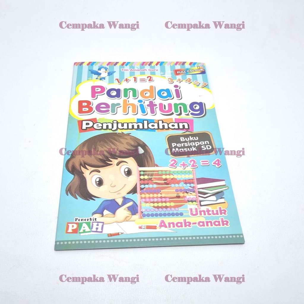 

buku pintar hitung penjumlahan - buku menulis anak pandai berhitung