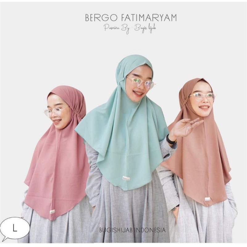 BERGO POLOS L Bugis Hijab