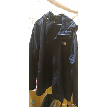 jaket tnf saku samping