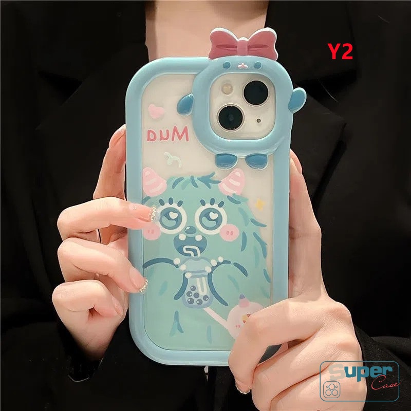 Soft Case Desain Monster Kecil Untuk Vivo Y35 Y22 Y17 Y16 Y15s Y21S Y20 Y15A Y15 Y12 Y11 Y33S Y21 Y30 Y20s Y12i Y31 Y51 Y53s Y51A Y20i Y12s Y11S Y21T Y33T Y21A Y50 V23 Y91 T1