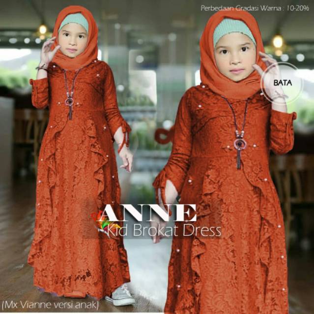 KID ANNE BROKAT 10 warna