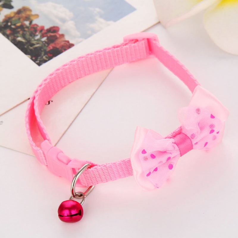 Kalung Kucing PITA Motif Lonceng Murah Lucu Aksesoris Untuk Anjing Cat Kelinci Colar Collar Babahcat