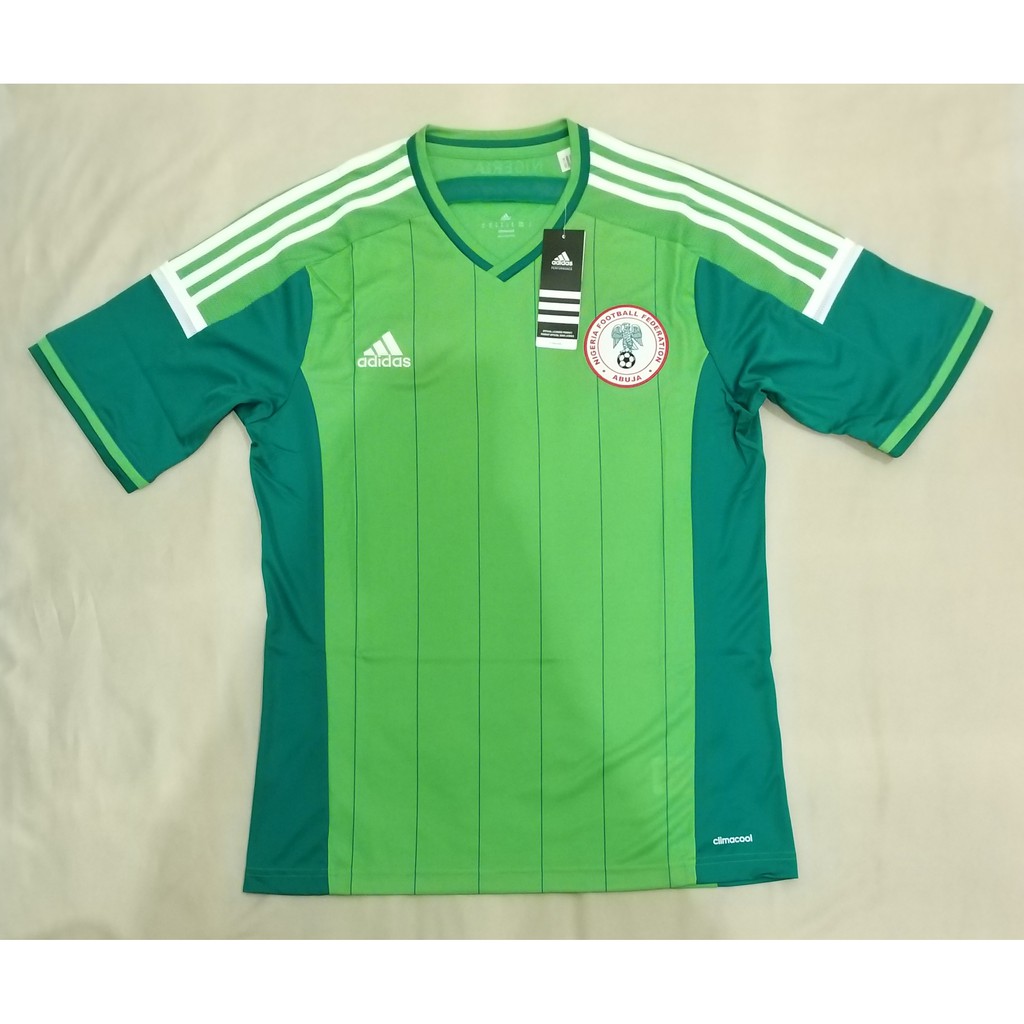 Jersey Original Nigeria Home 2014 14 Official Kit Baju Kaos Asli BNWT