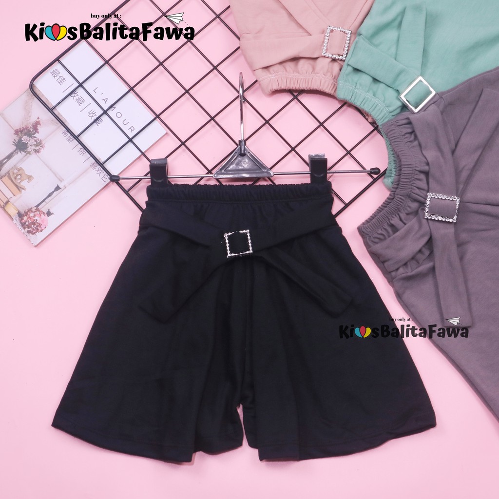 [POLOS] Nada Pants Uk 1-8 Tahun / EXPORT QUALITY Bawahan Anak Perempuan Rok Celana Adem Grosir Murah