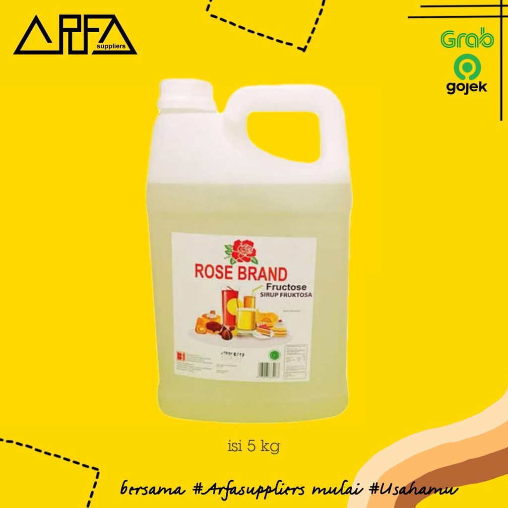 

Rosebrand Gula Cair Fruktosa Simpel Sirup 5 kg