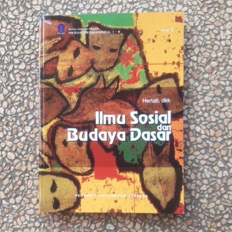 Jual buku ISBD Ilmu sosial dan budaya dasar edisi 1. Hertati dkk UT
