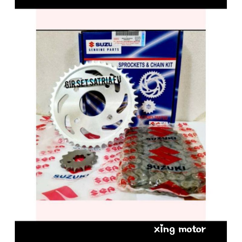 GEAR SET SATRIA FU 150 2012 KEBAWAH