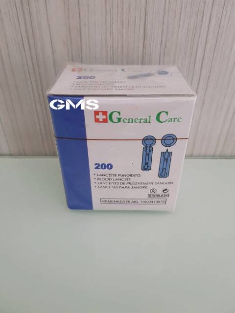 Blood Lancet 28G isi 200 pcs General Care