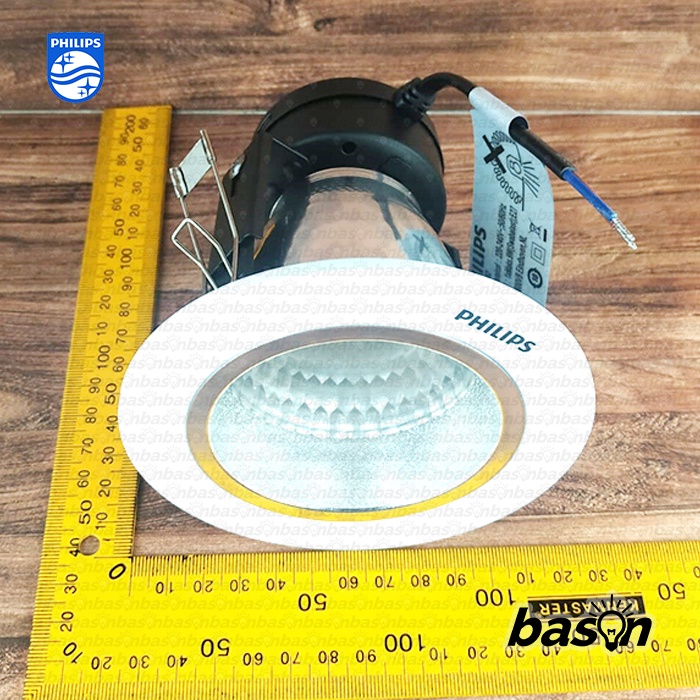 PHILIPS 66662 White or Nickel | Rumah Lampu 3&quot; Downlight Recessed