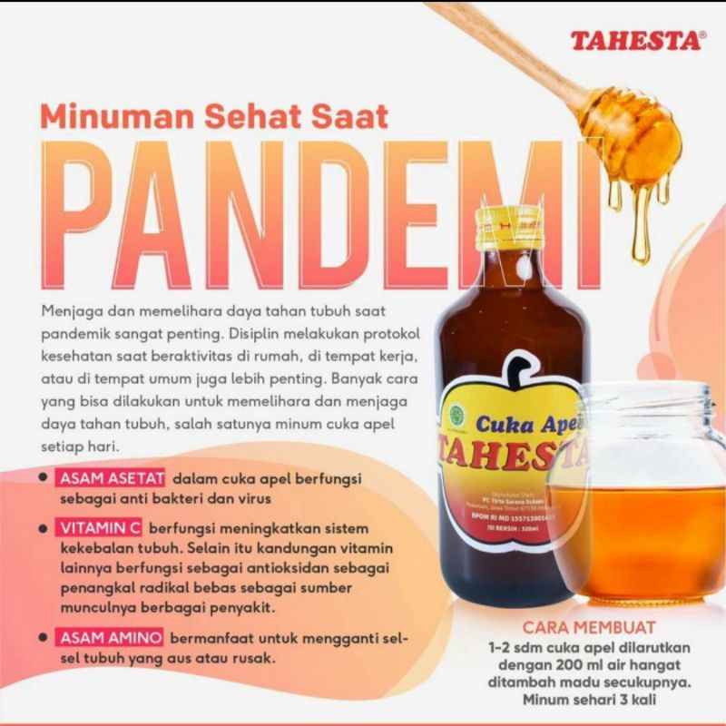 

CUKA APEL TAHESTA menurunkan KOLESTEROL,GULA DARAH,melancarkan peredaran darah mengobati rheumatik asam urat menurunkan berat badan