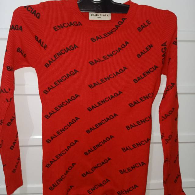 balenciaga sweater shirt