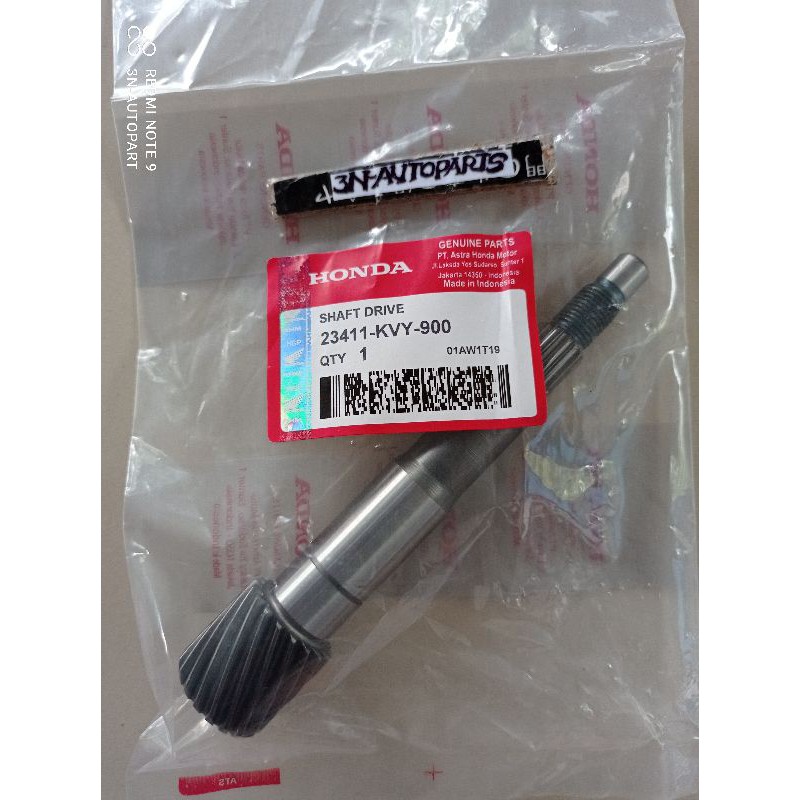 AS PULLY BELAKANG CVT HONDA BEAT KARBU SCOOPY KARBU  KODE-KVY