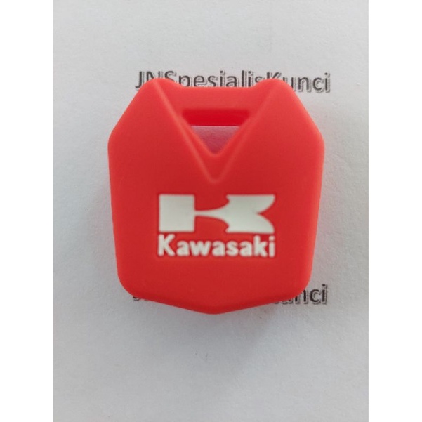 silikon sarung kunci motor kawsaki ninja 250/ atlet-Merah