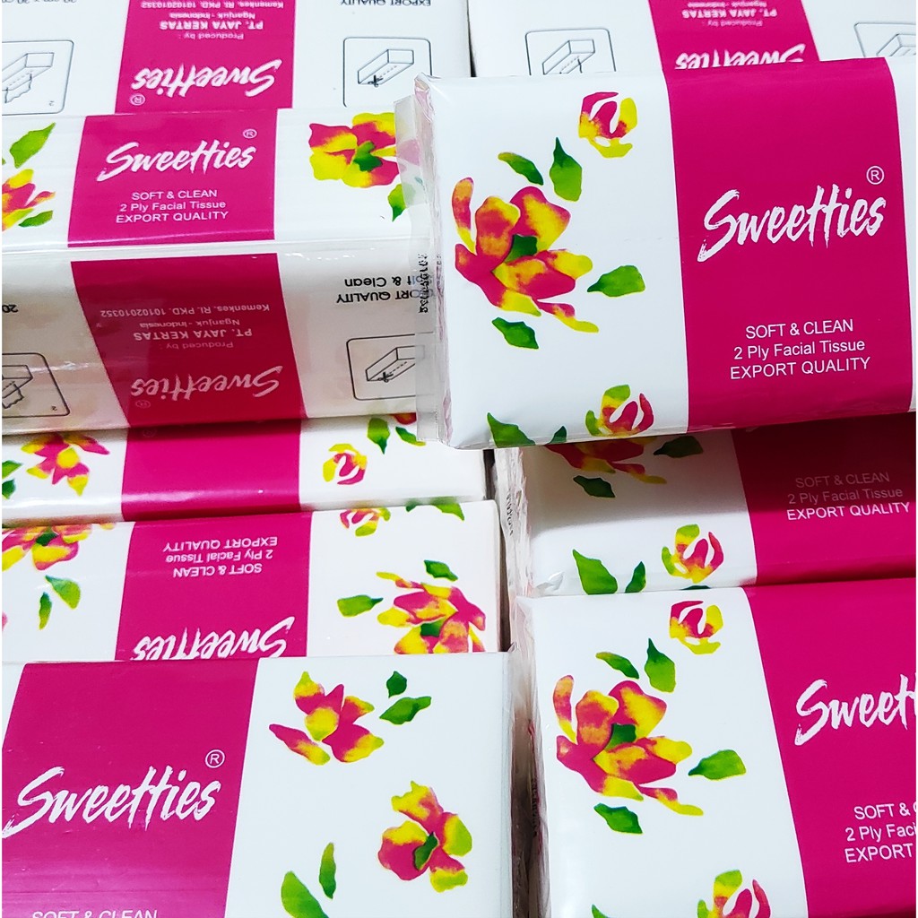 TISU TISSUE SWEETTIES 200Sheets MURAH