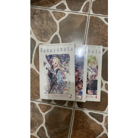 Hanayamata Vol 2-4