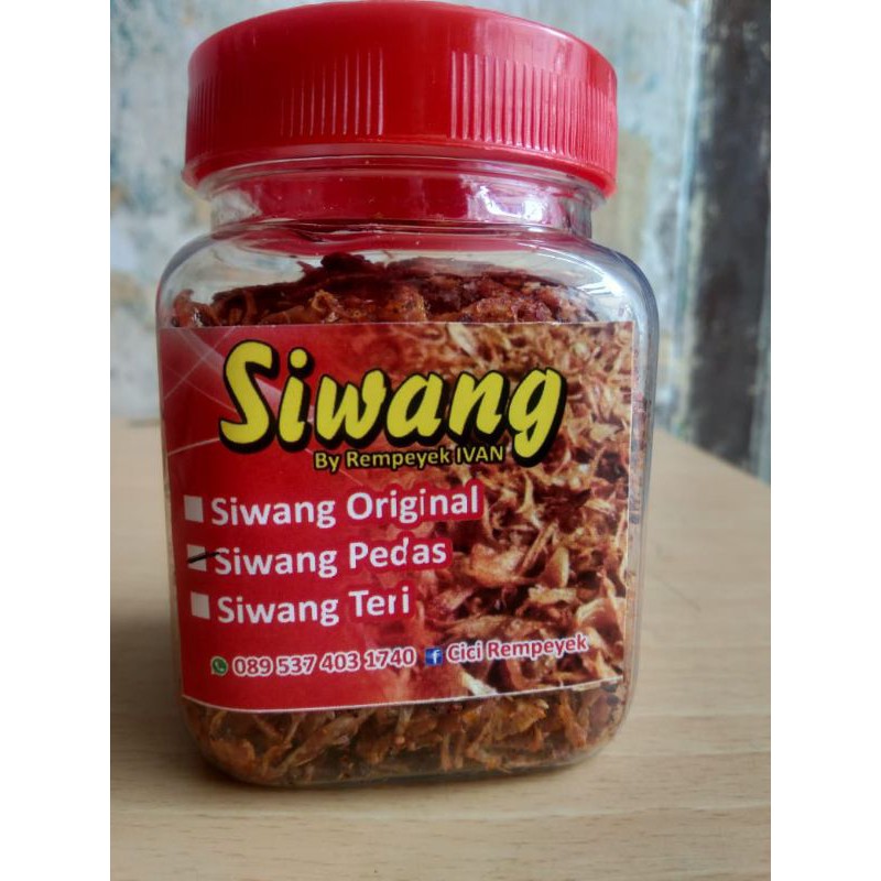 

Siwang/Terasi Bawang/Makanan khas Cirebon, isi 100gram