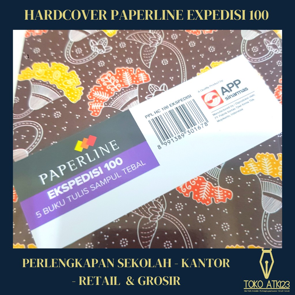Buku Hardcover Expedisi Merk Paperline Isi 100 Lembar