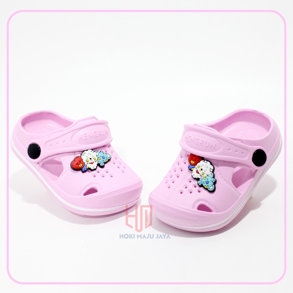 SANDAL ANAK BAIM SLIP ON MODEL KEKINIAN | SANDAL ANAK KARET EVA RINGAN UNIK LUCU TIDAK LICIN