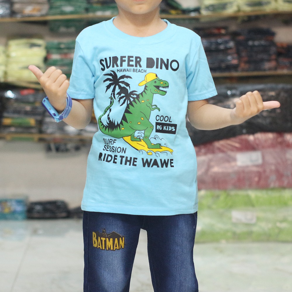 TERMURAH GROSIR KAOS ANAK DINOSAURUS  LUCU Shopee 