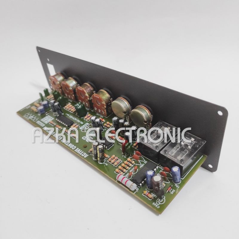 Kit Tone Control Stereo Mic Echo Subwoofer Plus Panel