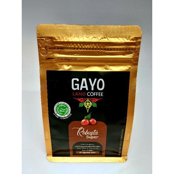 Jual Kopi Hitam Robusta Aceh Gayo 100 Gr Shopee Indonesia 9358