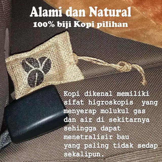 `ღ´ PHINKL `ღ´ Parfume mobil ruangan kopi bali karung zak parfum menghilangkan bau apek