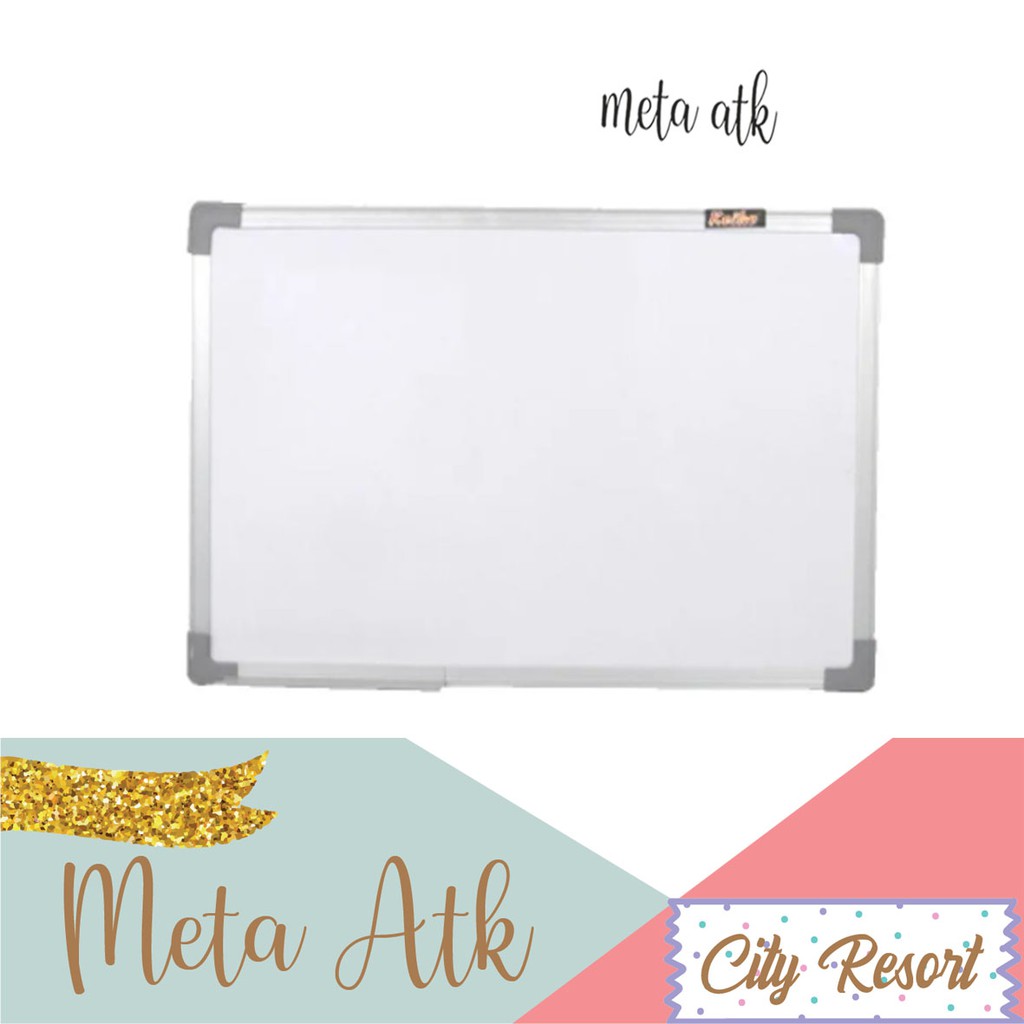 

Papan Tulis Putih / Whiteboard 40cm X 60cm