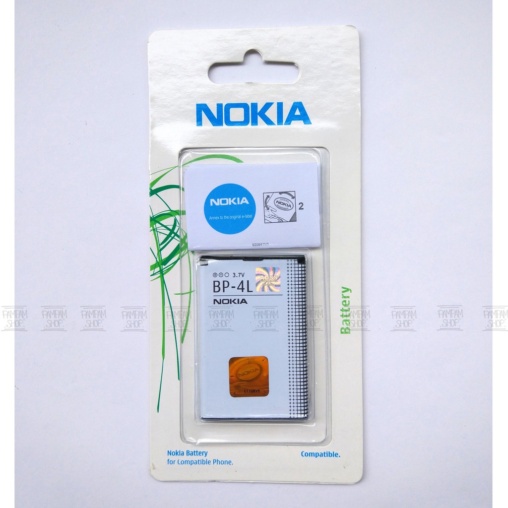 Baterai Nokia E6 E6i E63 E71 E72 E73 Mode E90 N97 BP4L BP-4L Original OEM Batre Batrai Battery BP 4L