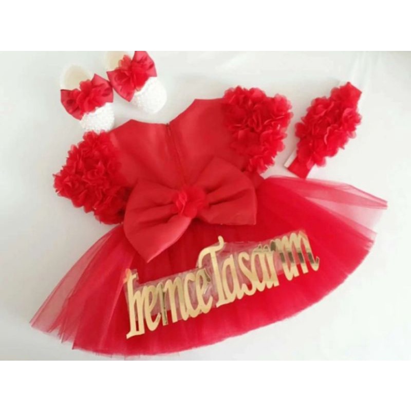 DRESS ANAK PEREMPUAN GAUN PESTA ULANG TAHUN BAYI PEREMPUAN DRESS TUTU ANAK PEREMPUAN GAUN PESTA ULAN