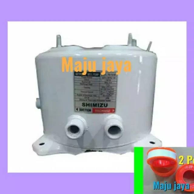 Tangki besi bawah original pompa air shimizu ps 150 bit jet pump tank tabung asli