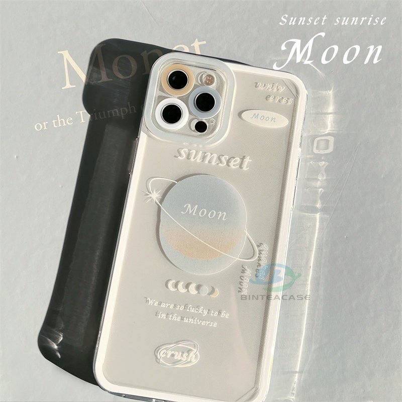 Case Motif Planet Untuk Realme 5 5i 6i C3 C35 C21Y C25Y C21 Realme C11 2021 C25 C15 C12 C2