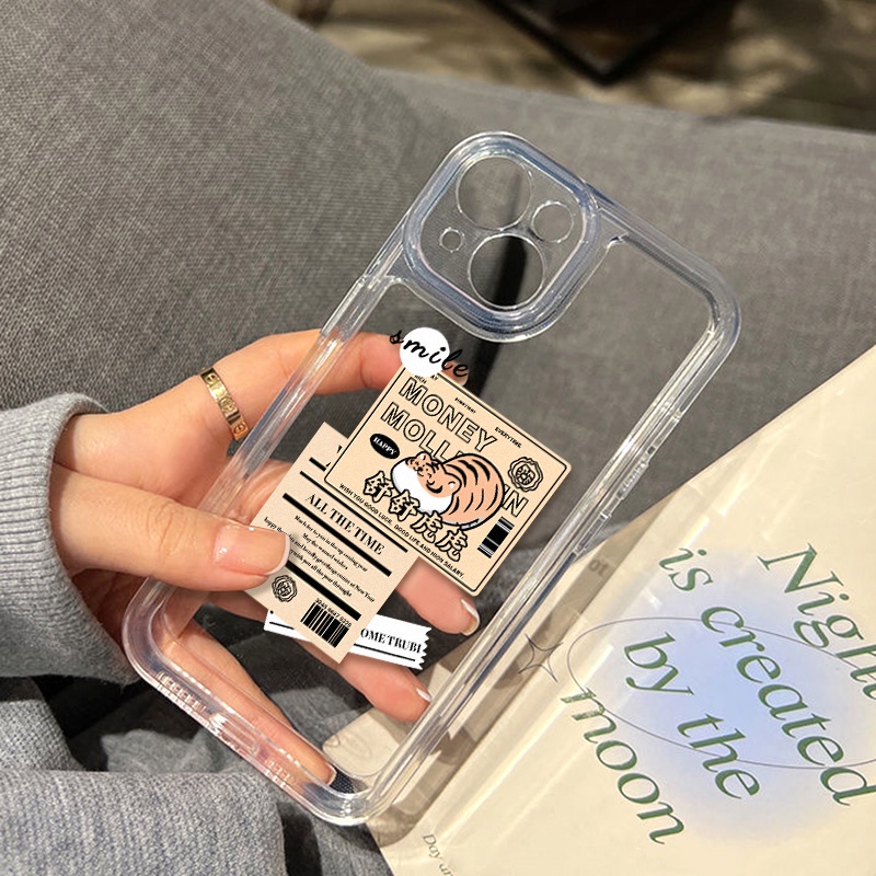 Case Bahan Akrilik TPU Transparan Tahan Banting Untuk iPhone 11 Pro Max 13 Pro 12 Pro XS Max XR X 8 Plus 7 Plus SE 2020 2022