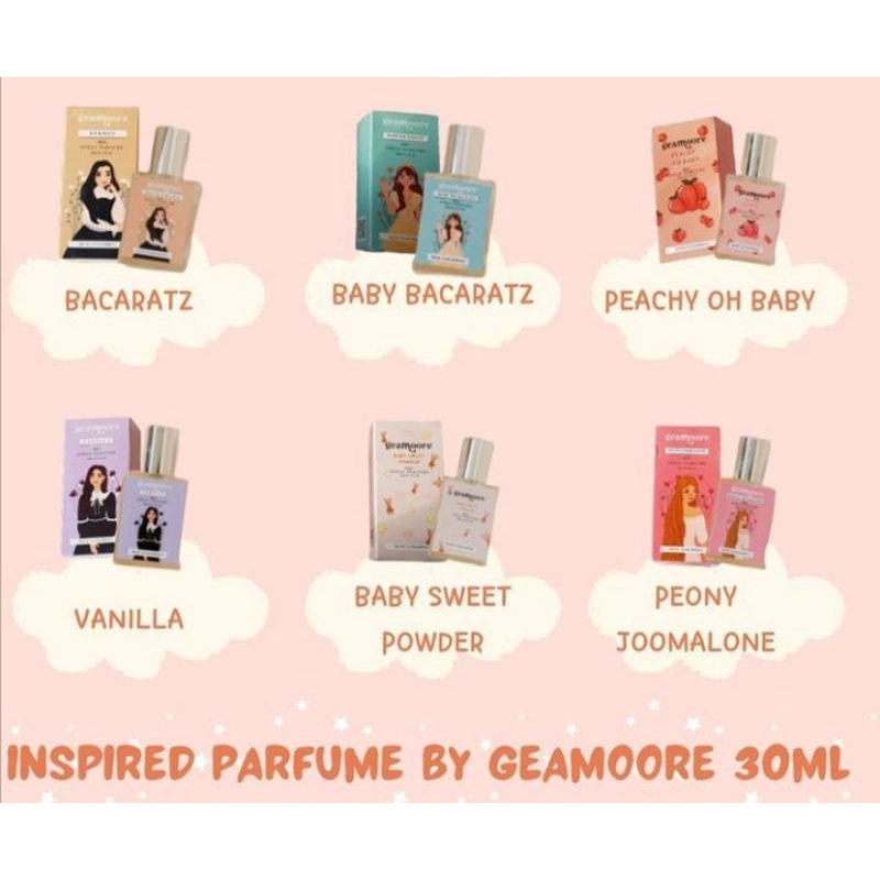 Parfum Geamoore 30 ml & 6 ml BPOM