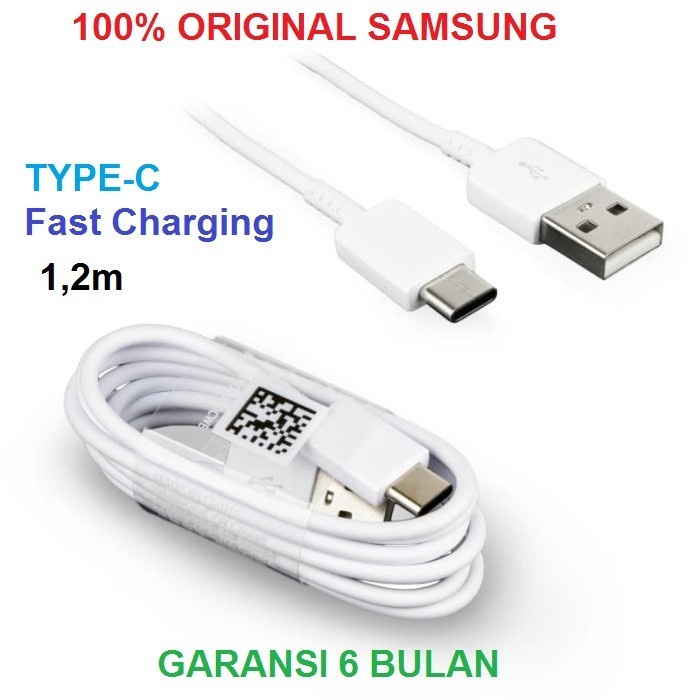 Kabel Data Cable Samsung Tab A8 10.5 2021 Fast Charging Original