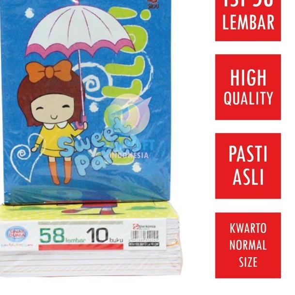 

8.8 MALL BUKU SIDU ISI 58 Per Pack terbaik