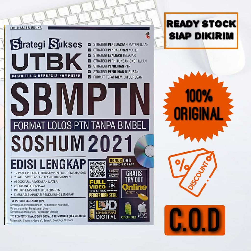Buku Sbmptn 2021 Strategi Sukses Utbk Sbmptn Soshum 2021 Shopee Indonesia