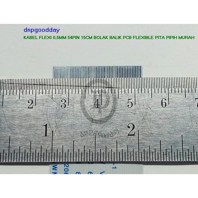 

Kabel Flexi 0,5Mm 54Pin 15Cm Bolak Balik Pcb Flexible Pita Pipih Murah Dnpgood11 Segera Dapatkan