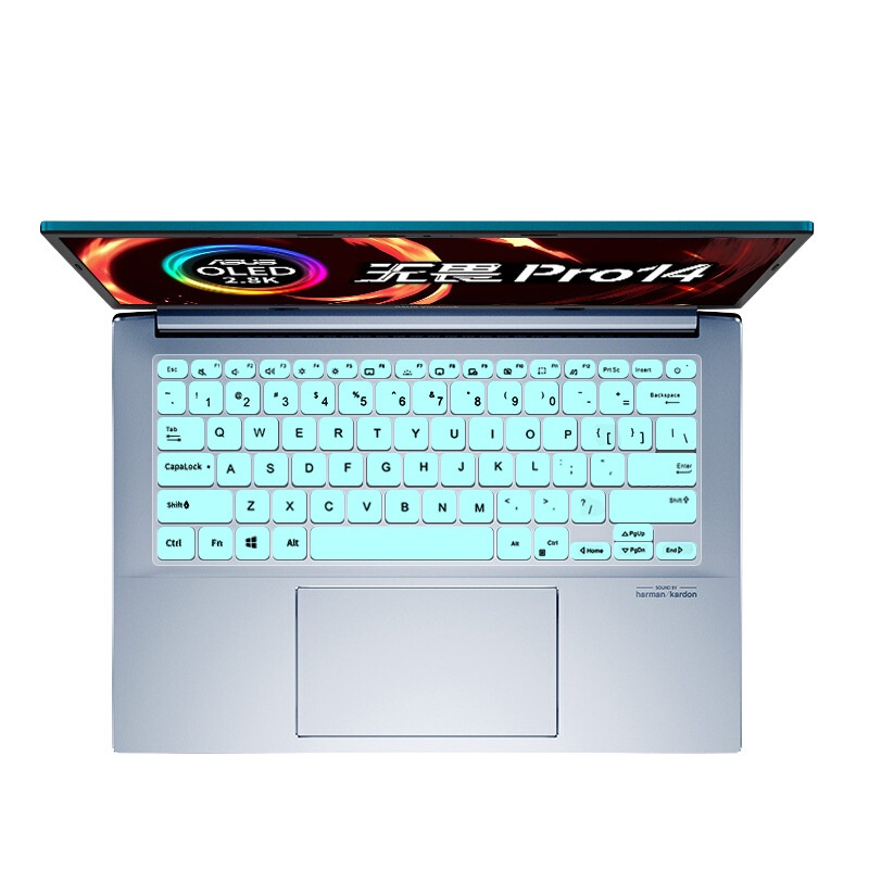 Asus Film Pelindung Keyboard Transparan Anti Air / Debu Untuk Vivobook Pro 14 2021 M3400 Ryzen