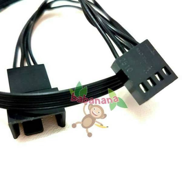 kabel extension pwm 4 pin pwm pc fan cooler casing case cable kipas