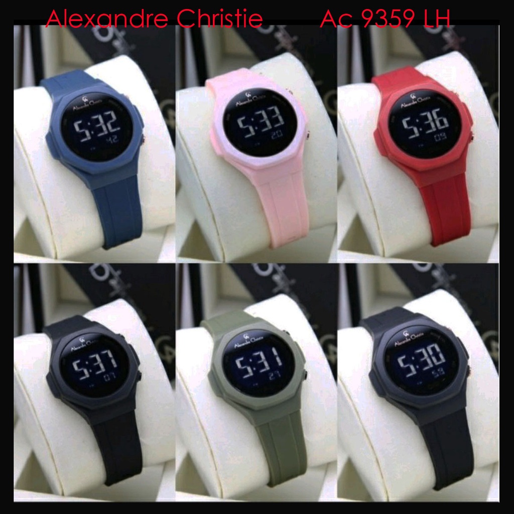 Alexandre Christie Ac 9359 Jam Tangan Digital Original Garansi Resmi 1 Tahun