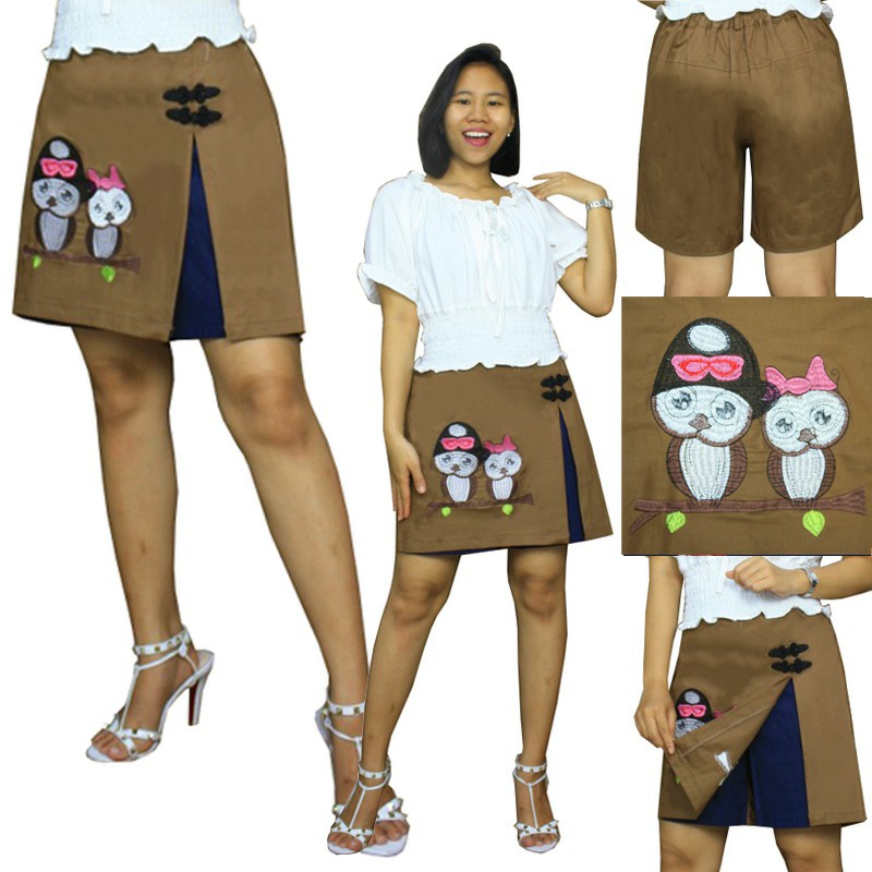 SB Collection Celana Rok Inawati Hotpants Wanita